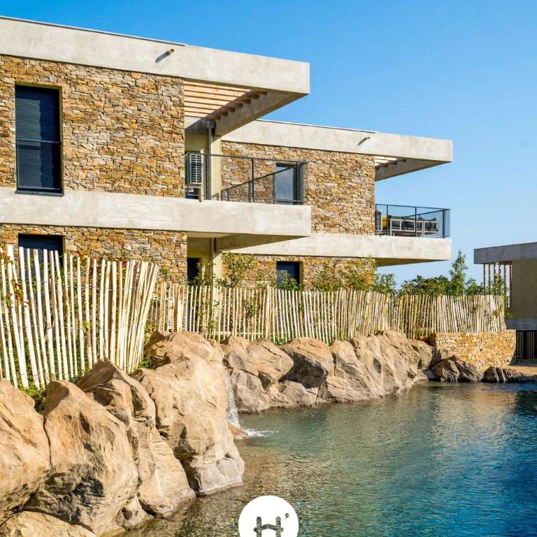 SELECT'soHOME - Appartement pour 6 personnes dans une résidence neuve avec piscine - Grande terrasse, parking privé et plancha ! - CAPNAT-A01 - Appartement avec Terrasse - 2