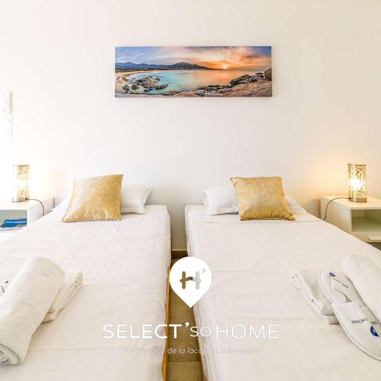 SELECT'soHOME - Appartement pour 6 personnes dans une résidence neuve avec piscine - Grande terrasse, parking privé et plancha ! - CAPNAT-A01 - Appartement avec Terrasse - 6