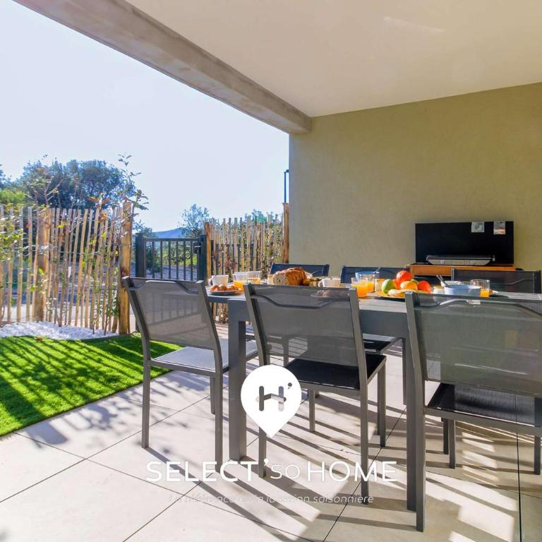 SELECT'soHOME - Appartement pour 6 personnes dans une résidence neuve avec piscine - Grande terrasse, parking privé et plancha ! - CAPNAT-A01 - Appartement avec Terrasse - 8