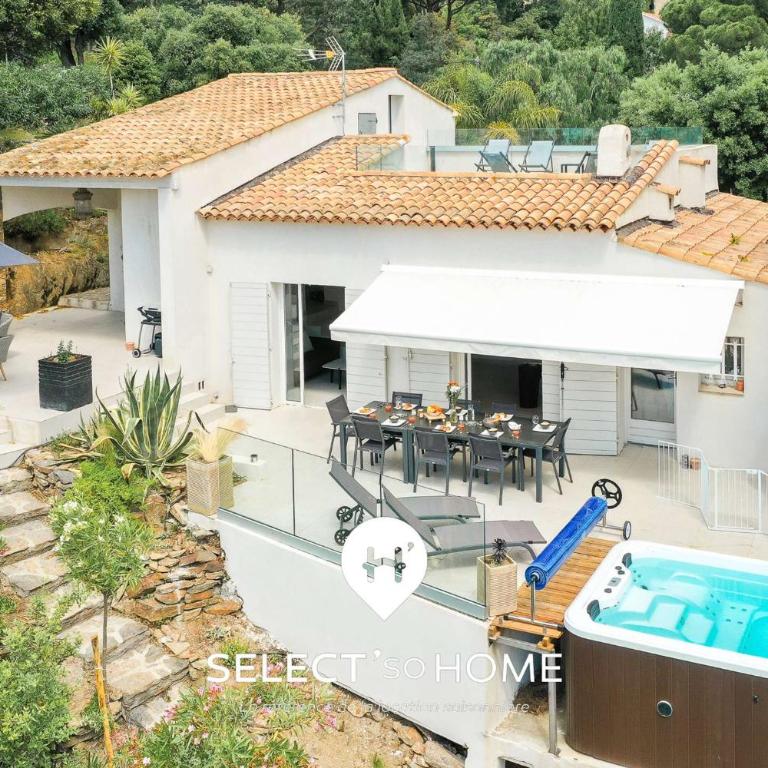 SELECT'soHOME - Villa avec piscine, spa et babyfoot pour 10 à proximité de la plage d'Aiguebelle ! - 5 ETOILES - VILLA MANDARINIERS - Maison de Vacances - 21