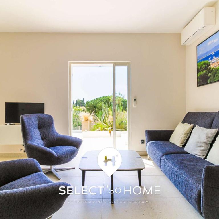 SELECT'soHOME - Villa avec piscine, spa et babyfoot pour 10 à proximité de la plage d'Aiguebelle ! - 5 ETOILES - VILLA MANDARINIERS - Maison de Vacances - 5