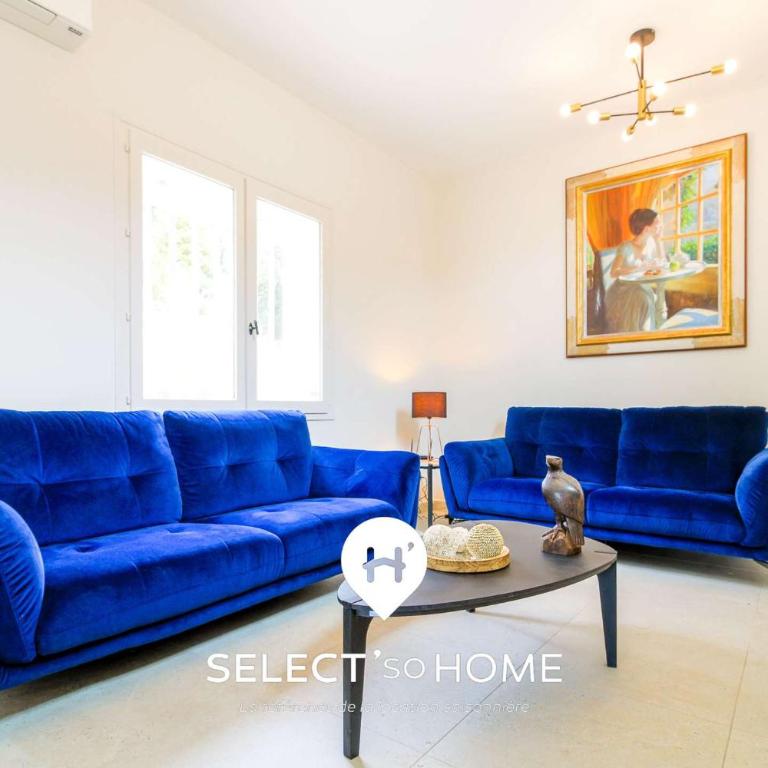 SELECT'soHOME - Villa avec piscine, spa et babyfoot pour 10 à proximité de la plage d'Aiguebelle ! - 5 ETOILES - VILLA MANDARINIERS - Maison de Vacances - 10