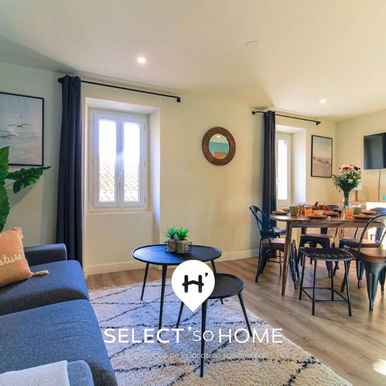 SELECT'soHOME - Appartement Rénové en Centre-Ville pour 6 personnes !- MARINA-5 - Apartamento de 2 dormitorios - 3