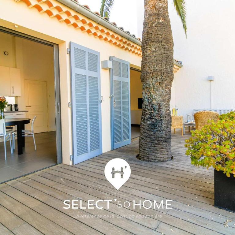 SELECT'soHOME - Appartement avec terrasse et vue mer au coeur du Lavandou - Parking privé - APPART MOUN PANTAI - Apartment mit Meerblick - 8