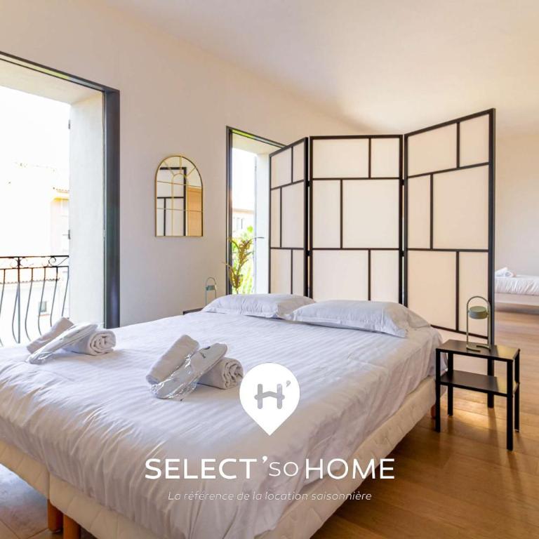 SELECT'soHOME - Villa pour 8 avec jacuzzi, vue mer et parking à quelques pas du port du Lavandou ! - VILLA MOUN PANTAI - Villa con Vista Mare - 9