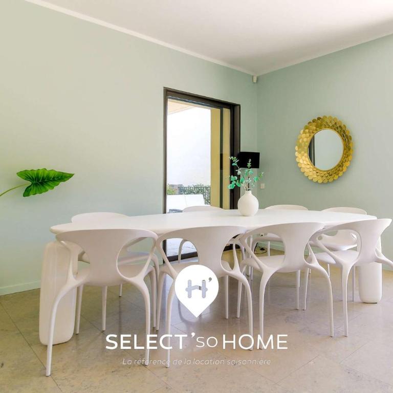 SELECT'soHOME - Villa pour 8 avec jacuzzi, vue mer et parking à quelques pas du port du Lavandou ! - VILLA MOUN PANTAI - Villa con Vista Mare - 4