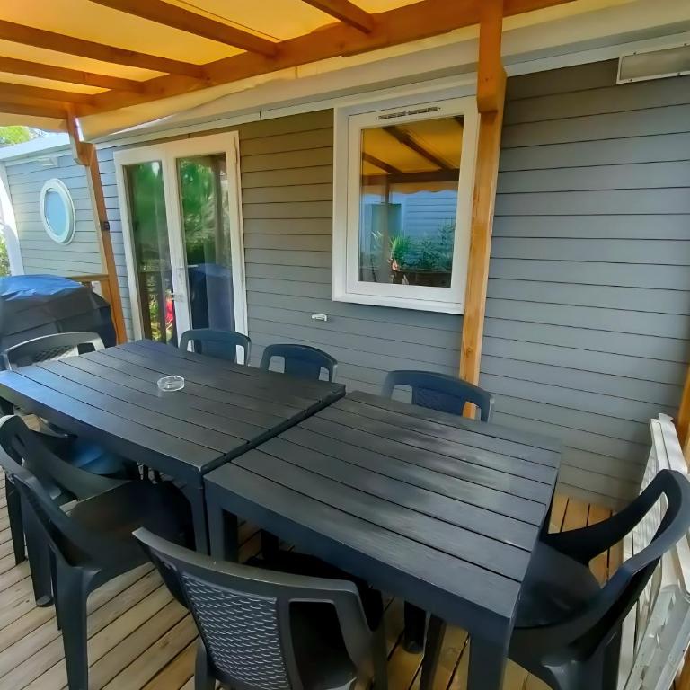 MOBILHOME 6-8 PERSONNES Camping LES VIVIERS 4 ETOILES CAP FERRET - Mobile Home - 7