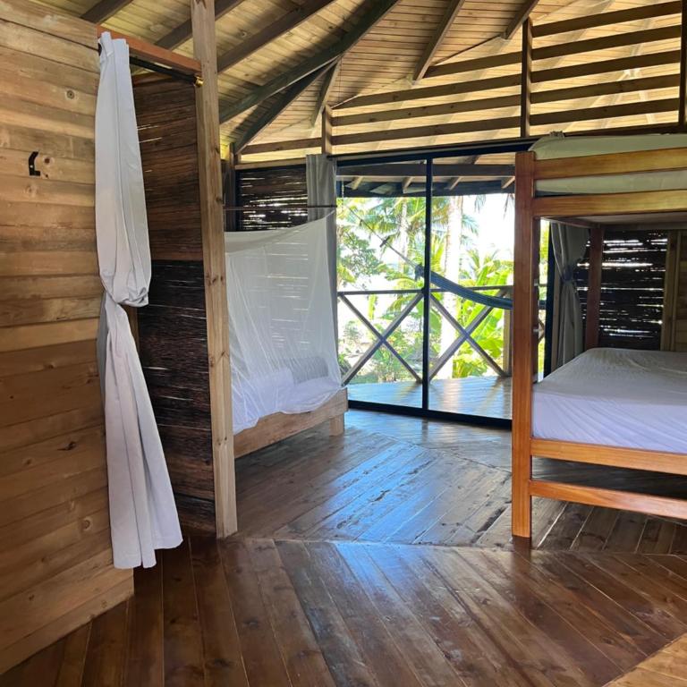 Popochos Beach Eco Lodge - Habitación Cuádruple con balcón - 16