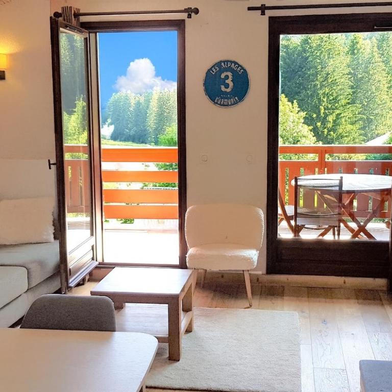 Chez Charles I Vallorcine Viachamonix - Appartement en Duplex - 8