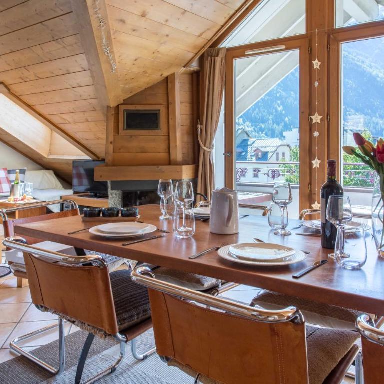 Villa Vallet Apartment - Chamonix All Year - Appartement avec Vue sur la Montagne - 27