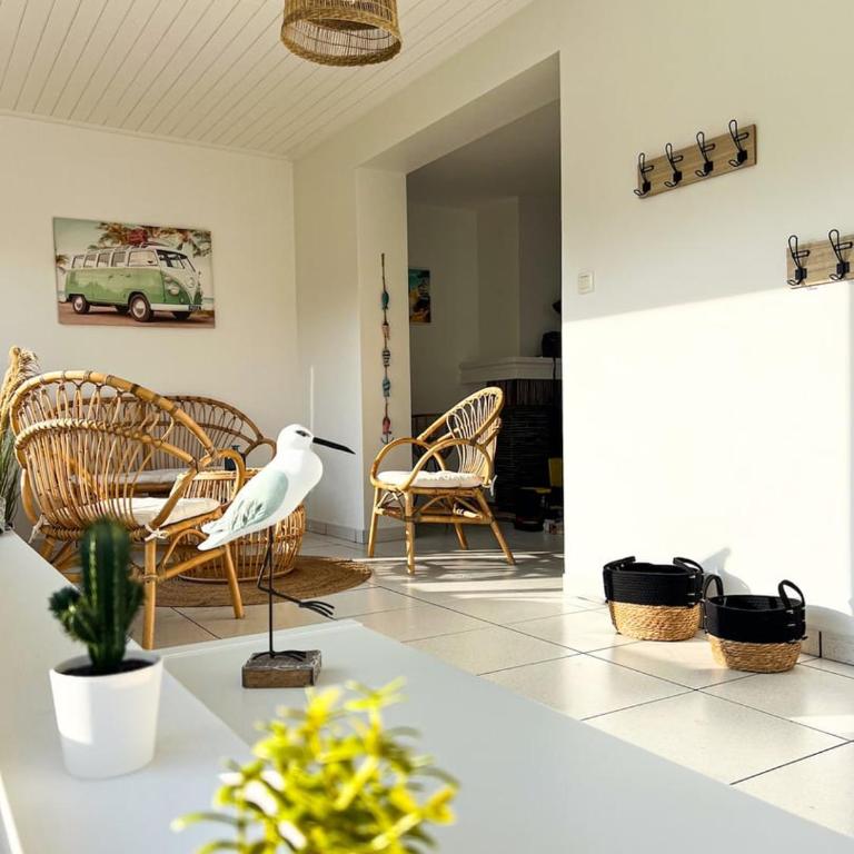 La Grenouillère - Plage à 3 min - Casa - 1
