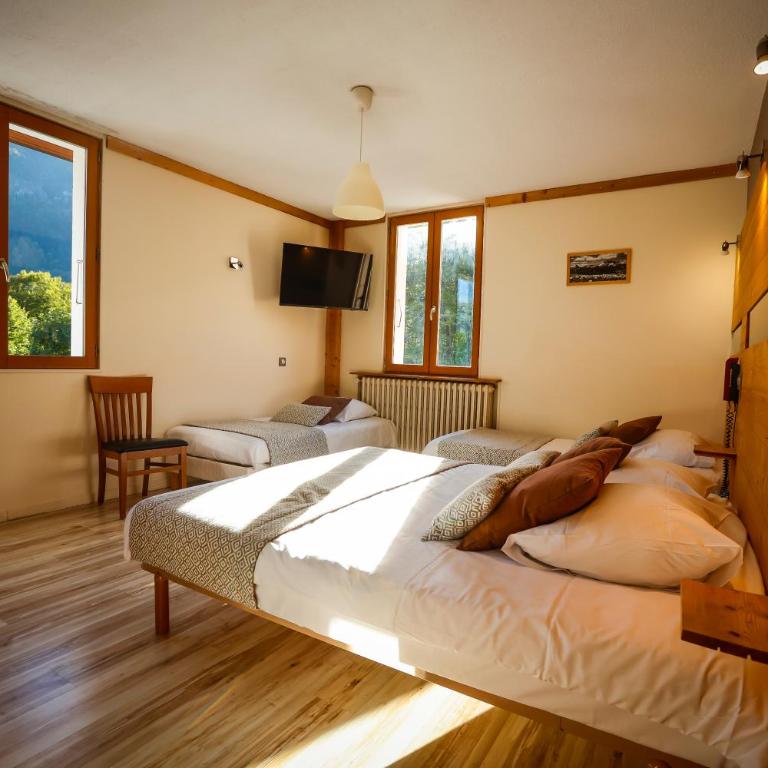 Logis Hôtel Au Gai Soleil du Mont-Aiguille - Chambre Quadruple - 2