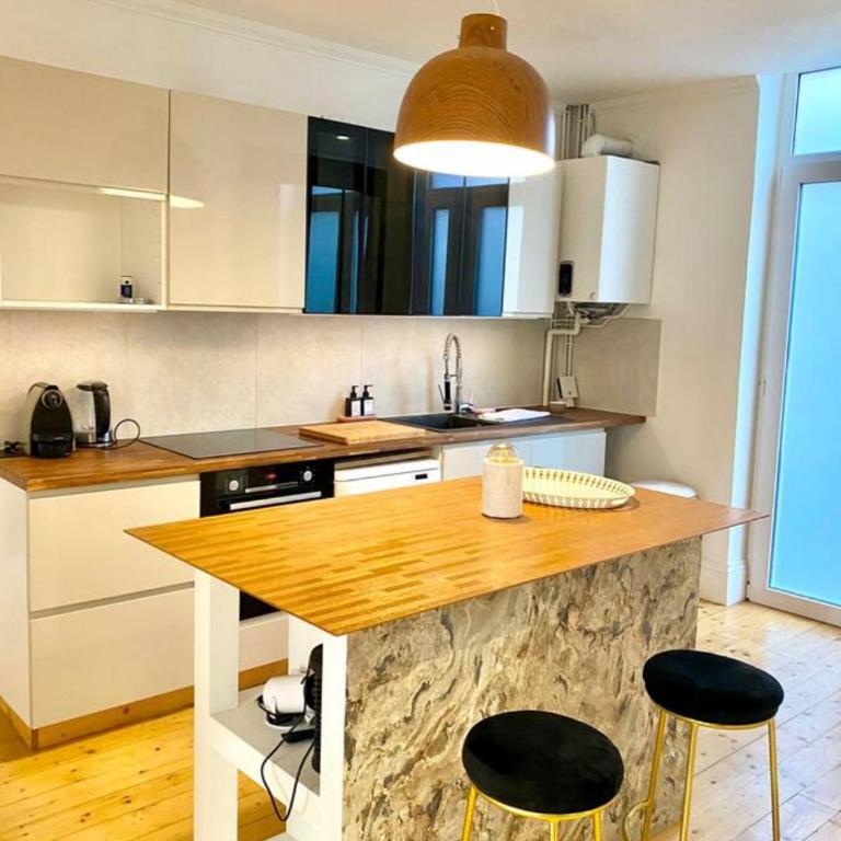 Spacieux et élégant proche plage Le Havre Coty hyper centre 1er - Two-Bedroom Apartment - 18