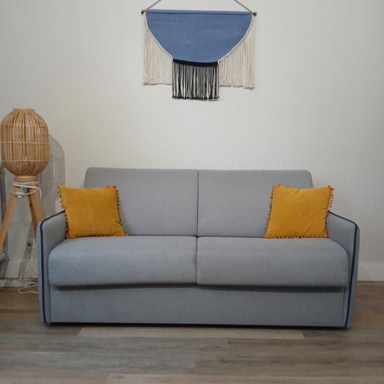 Le Nid Secret avec Parking privé gratuit à 5 min à pied de la plage - Appartement 1 Chambre - 10
