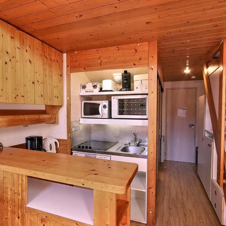 Appartement 2 pièces pour 5 à Vallandry, centre station près des pistes - FR-1-411-364 - Appartement 1 Chambre - 9