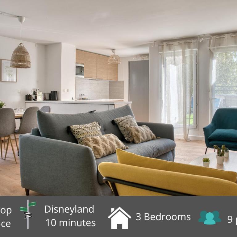Le Duplex - Disneyland - Parking - Rooftop - Wifi - Apartment - 1