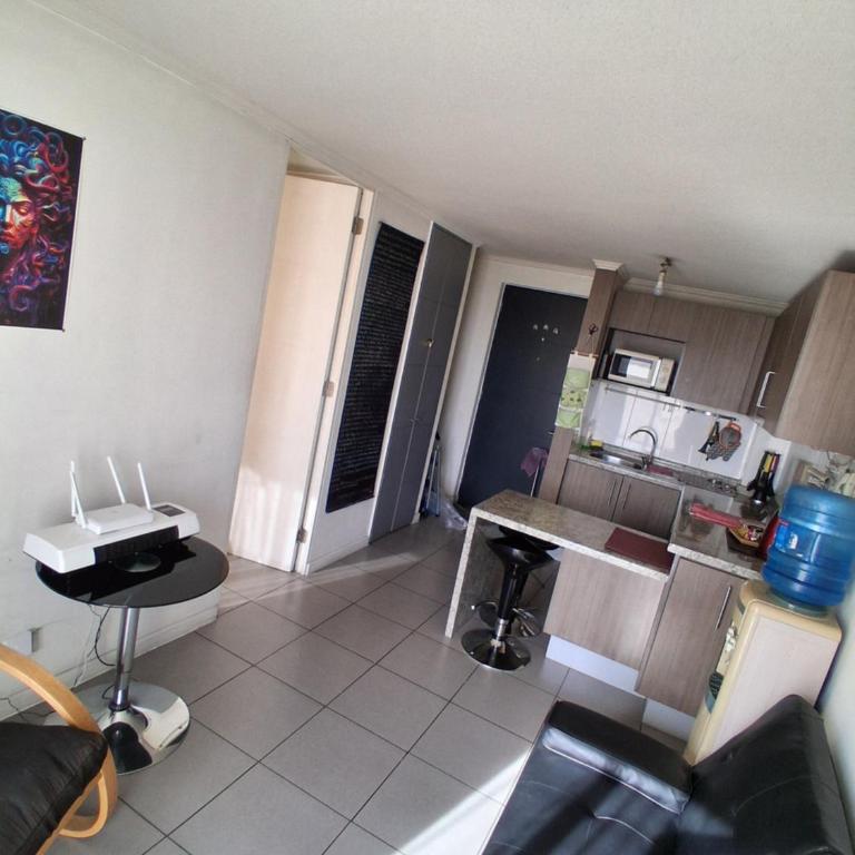 Departamento Parque O'Higgins - One-Bedroom Apartment with Balcony and City View - 4