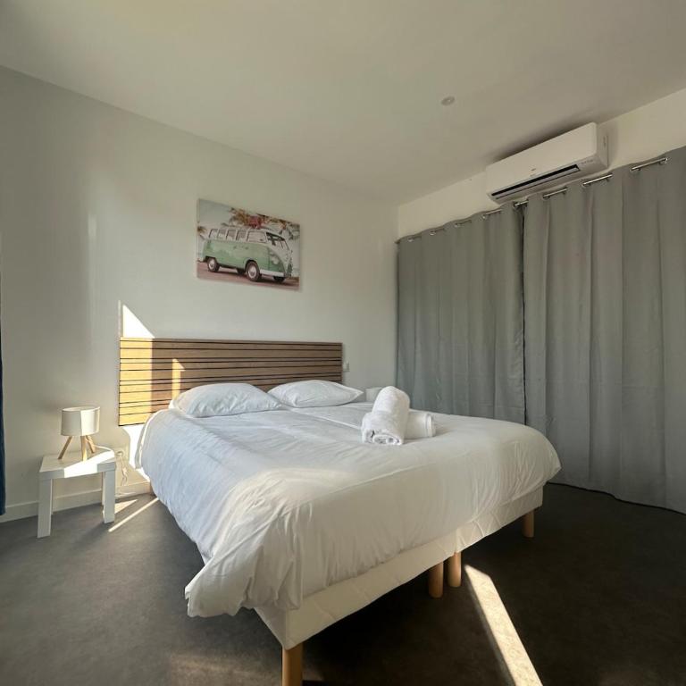 Curie - Appart neuf Clim & Parking avec extérieur - Appartement 1 Chambre - 8