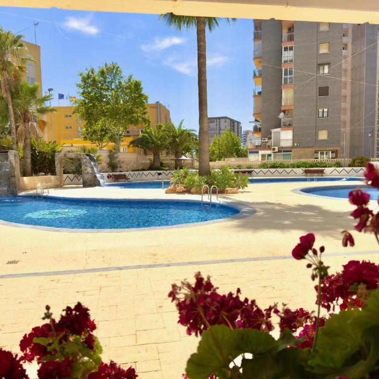 Appartement équipé Calpe Espagne 4 couchages, terrasse, piscines, climatisation, garage, WIFI gratuit - Apartamento con terraza - 25