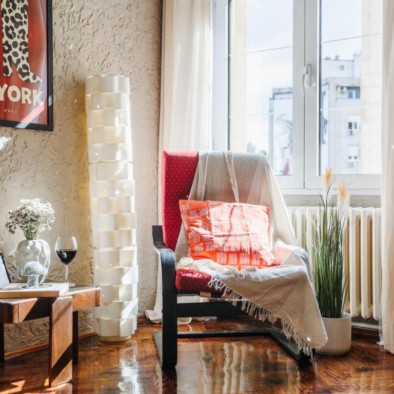 Fireplace Magic 108m2 with Balcony & Foosball - Three-Bedroom Apartment with Balcony - 19