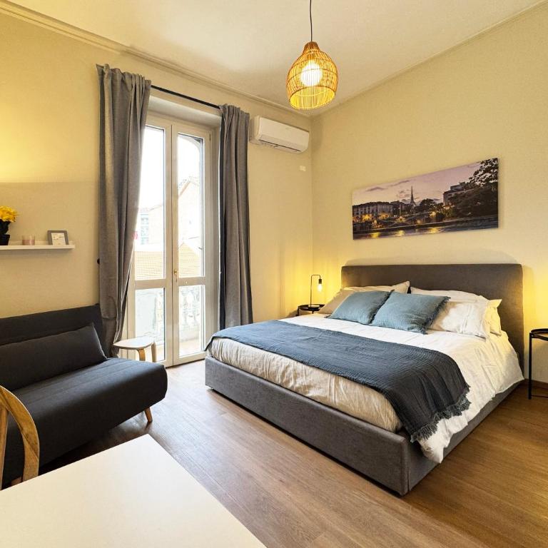 Stop in ITALY TO46 Terraza&Calma Lavazza-UniTo-Center - One-Bedroom Apartment - 1
