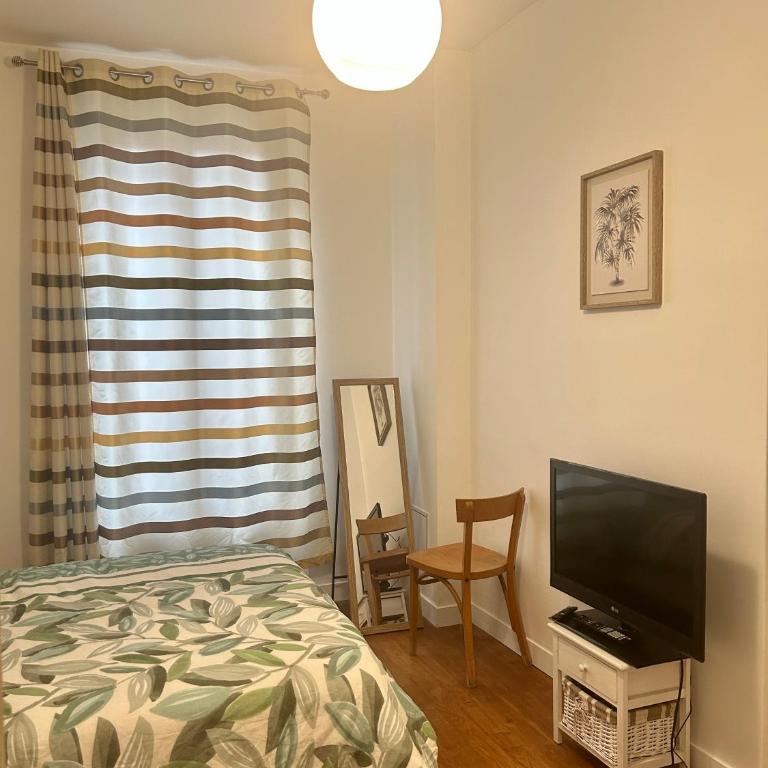 Comfort Parisian Room and Sofa Bed 1 min to Metro M4 & T3A Paris Chambre chez Habitant - Chambre Double - 5