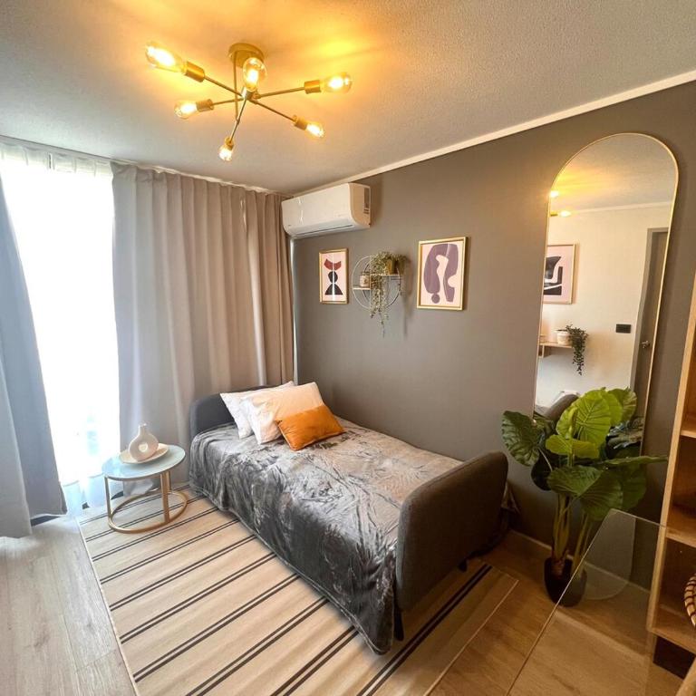 803 Atractivo apartamento a 1 cuadra del metro, 2 huespedes - Apartamento de 1 dormitorio - 37