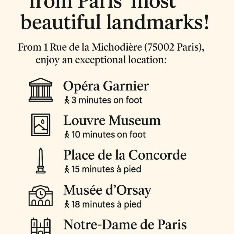 Chic Apartment in Paris Centre Next to Opéra & Louvre - Apartment mit 2 Schlafzimmern - 10