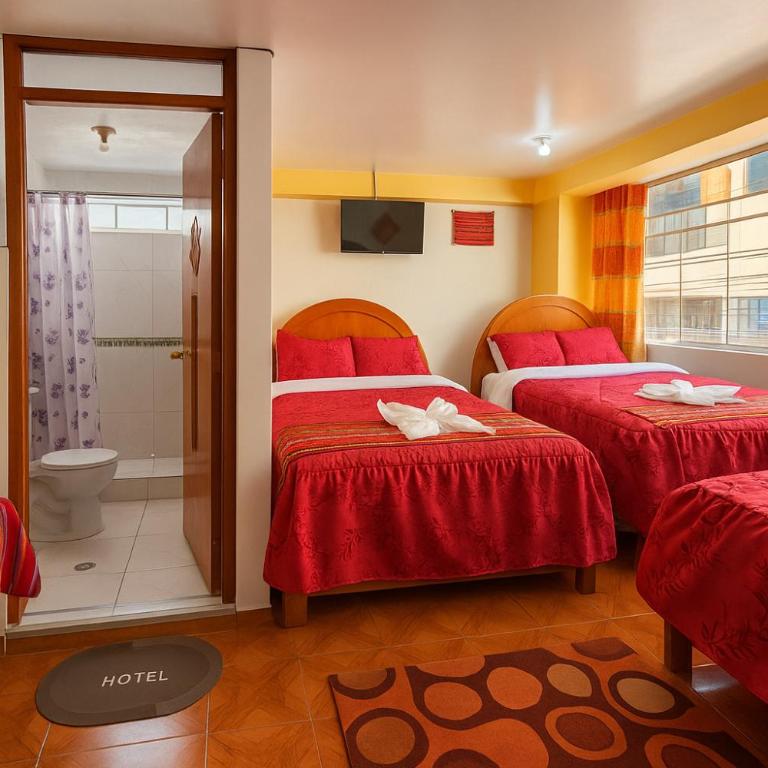 HOSTAL ACUARIUS PUNO - Habitación Triple con baño - 11