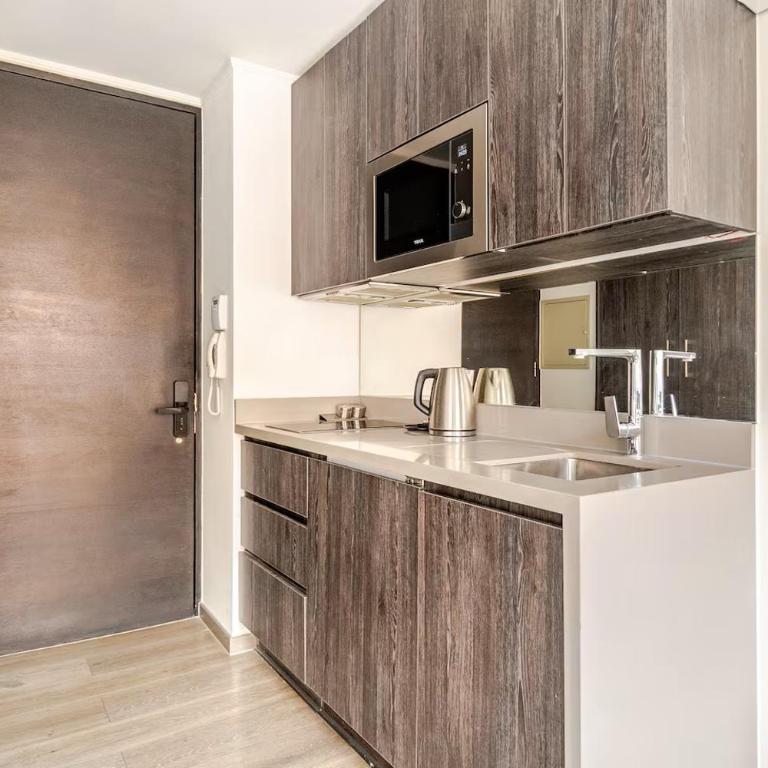 Monoambiente centrico en Stgo - Apartamento de 1 dormitorio - 5