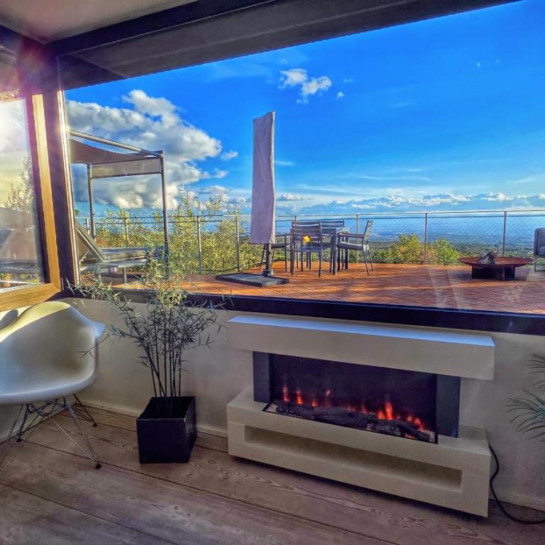 Rahal Etna Luxury Retreat- Private Heated Jacuzzi 98F & Infinity Pool - Appartamento con 2 Camere da Letto e Piscina in Comune - 18