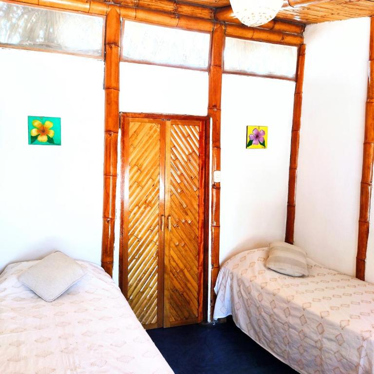 Muelle Viejo Bungalows - Habitación Doble - 2 camas - 10