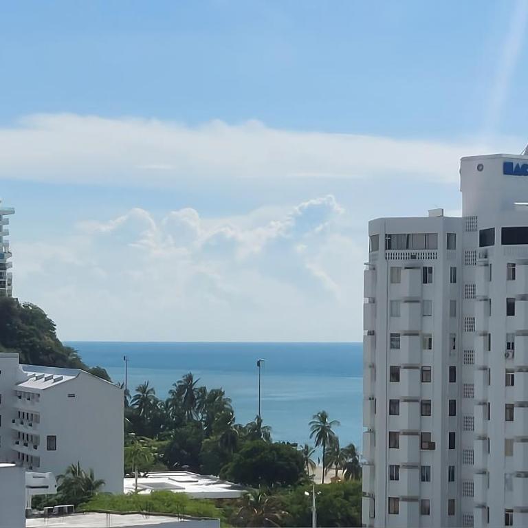 Playa El Rodadero, Apartamento confortable a 200m del mar - Apartamento de 2 dormitorios con vistas al mar - 8