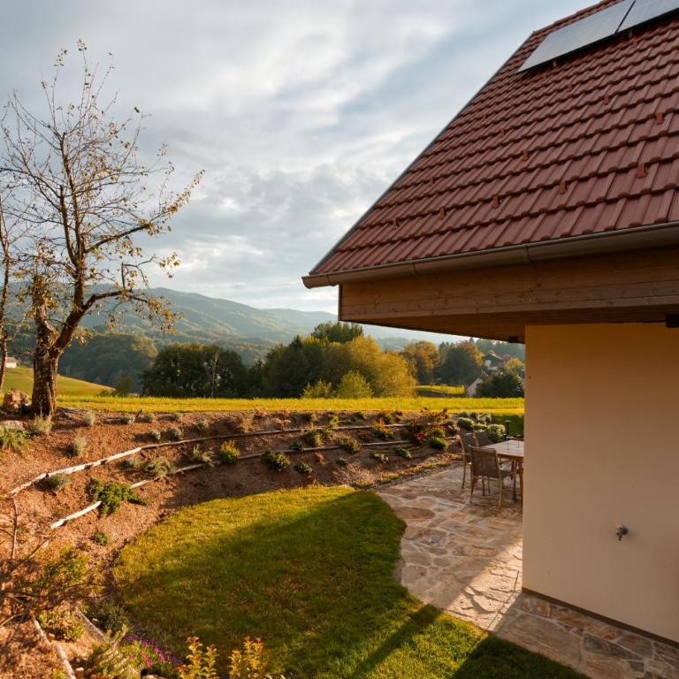 Stilvolles Ferienhaus Südsteiermark ruhige Lage top Aussicht & E-Ladestation - Ferienhaus mit 3 Schlafzimmern - 11