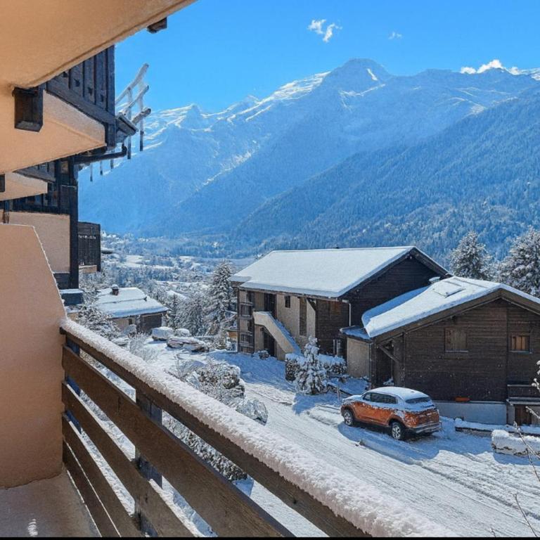 Studio cosy avec balcon vue Mont blanc Parking - Studio - 2