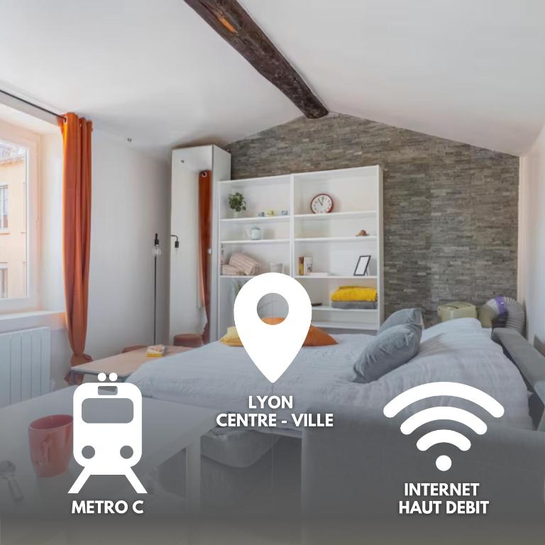 Le Studio Ivry - Lyon Croix Rousse - Appartement 1 Chambre - 1