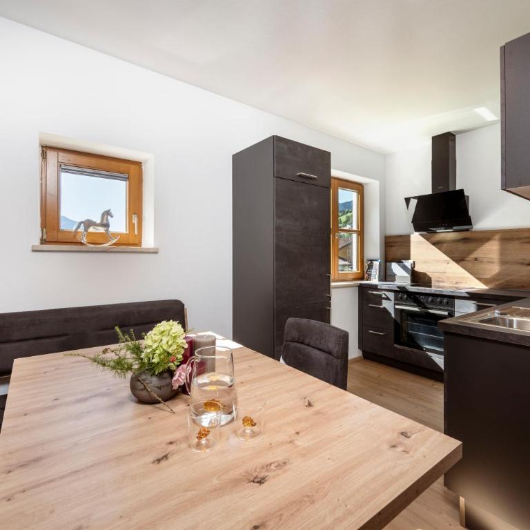 Panorama Mountain & Castle View Apartment D'Fidlerin Salzburg - Apartment mit 2 Schlafzimmern - 3