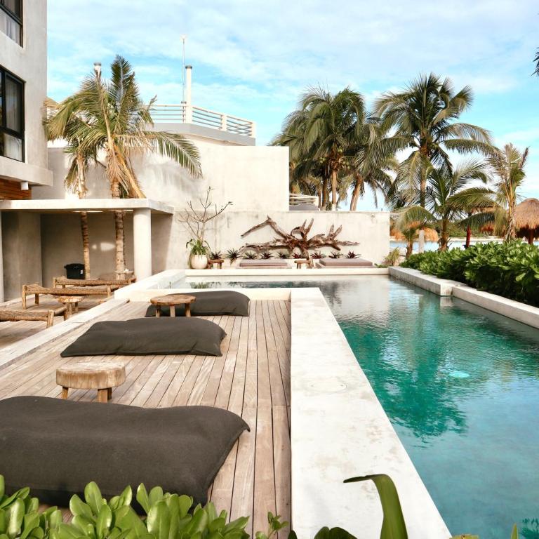 BT Homes - Tulum - Apartamentos modernos con elegancia y serenidad frente al mar - Apartamento de 2 dormitorios con vistas al océano - 9