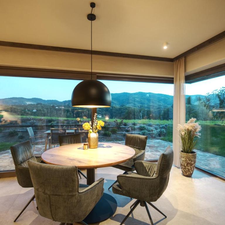 Stilvolles Ferienhaus Südsteiermark ruhige Lage top Aussicht & E-Ladestation - Ferienhaus mit 3 Schlafzimmern - 19