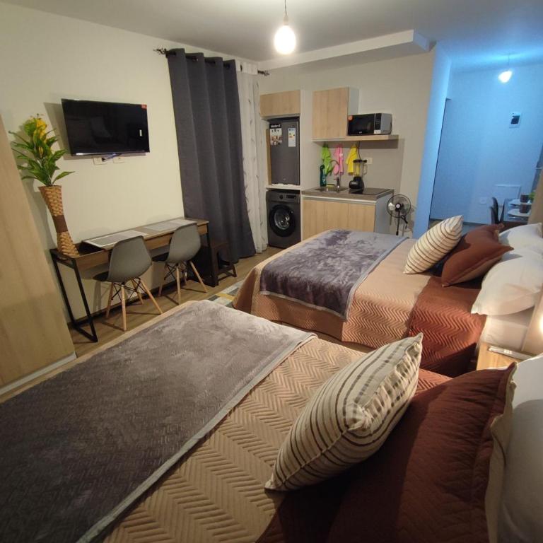 Vía Alameda Descanso y relajación - One-Bedroom Apartment - 3