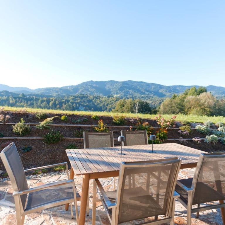 Stilvolles Ferienhaus Südsteiermark ruhige Lage top Aussicht & E-Ladestation - Ferienhaus mit 3 Schlafzimmern - 33