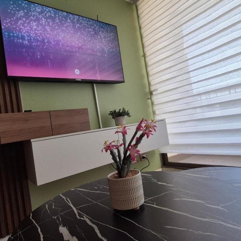 Santiago Centro Depto 2D1B parking free metro Universidad de Chile a 3 cuadras, wifi incuido - Apartamento de 2 dormitorios - 8