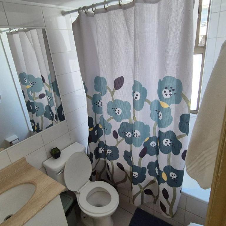 Santiago Centro Depto 2D1B parking free metro Universidad de Chile a 3 cuadras, wifi incuido - Apartamento de 2 dormitorios - 14