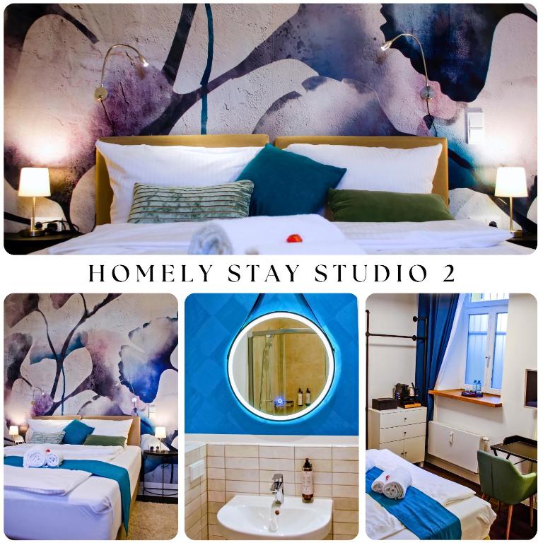HOMELY STAY Studio 2 - Modern Self-Check-In room in Munich - Studio Lit Queen-Size de Luxe - 1