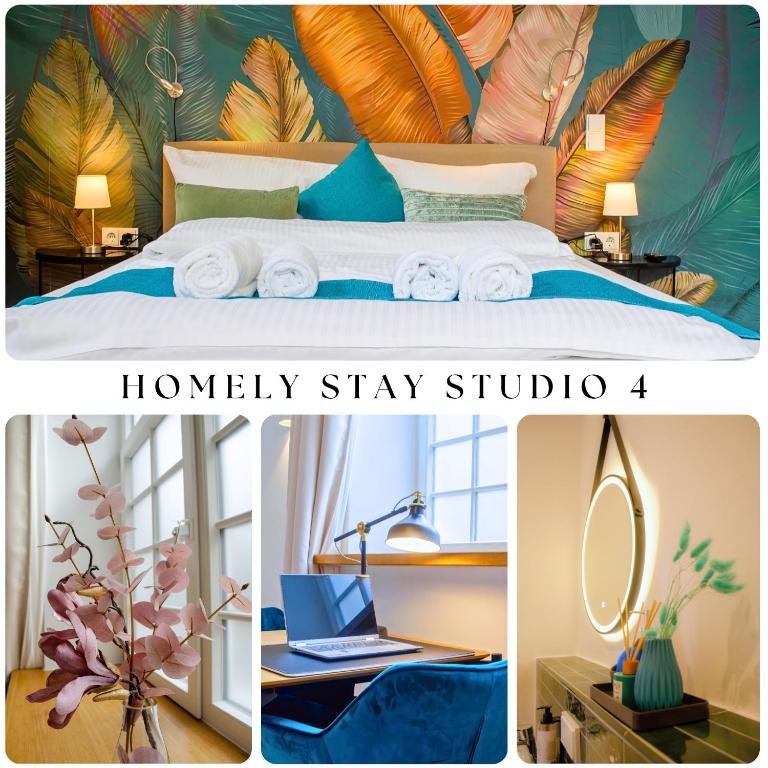 HOMELY STAY Studio 4 - Chic Self-Check-In Room for Short Stays - Studio Lit Queen-Size de Luxe - 1