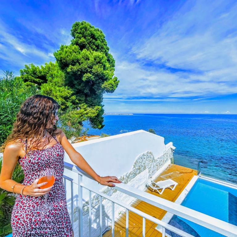 Pearl Exclusive Waterfront Villa Residence Shared Infinity Pool & Private Sea Access - Apartment mit 2 Schlafzimmern - 40