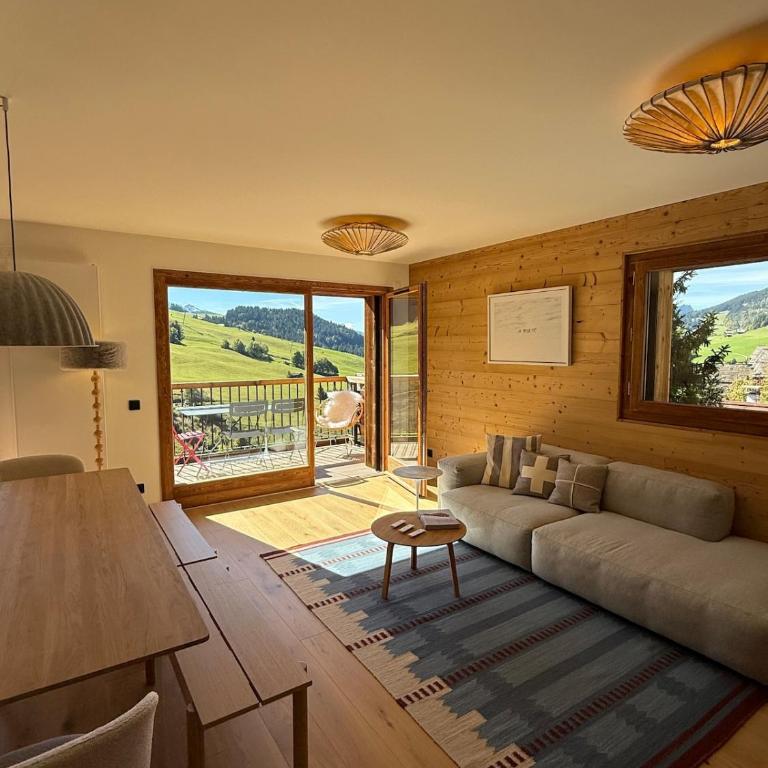 Appartement au Chinaillon 1350 - vue panoramique sur les montagne, -10' des pistes - Apartment mit 3 Schlafzimmern - 1
