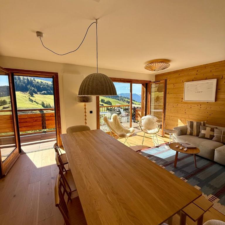 Appartement au Chinaillon 1350 - vue panoramique sur les montagne, -10' des pistes - Apartment mit 3 Schlafzimmern - 21