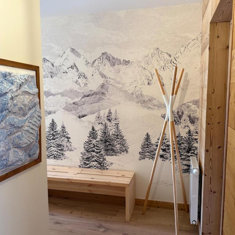 Appartement au Chinaillon 1350 - vue panoramique sur les montagne, -10' des pistes - Apartment mit 3 Schlafzimmern - 35