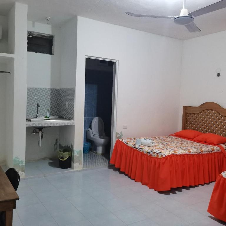Blue Hotel - Habitación Doble - 2 camas - 3